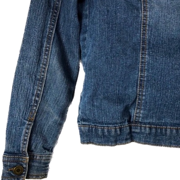 Macy’s EPIC THREADS Denim Jacket Light Distressing Kids Sz M - Picture 5 of 5
